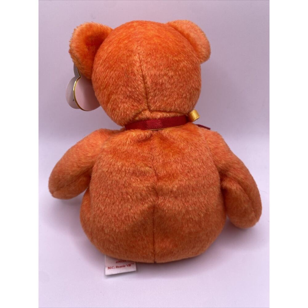 TY M.C. VIII (MASTERCARD 8) BEANIE BABY BEAR- MWMT- 2008- RARE! - Picture 2 of 9